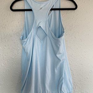 TEK GEAR Women's Light Blue Athletic Tank Top